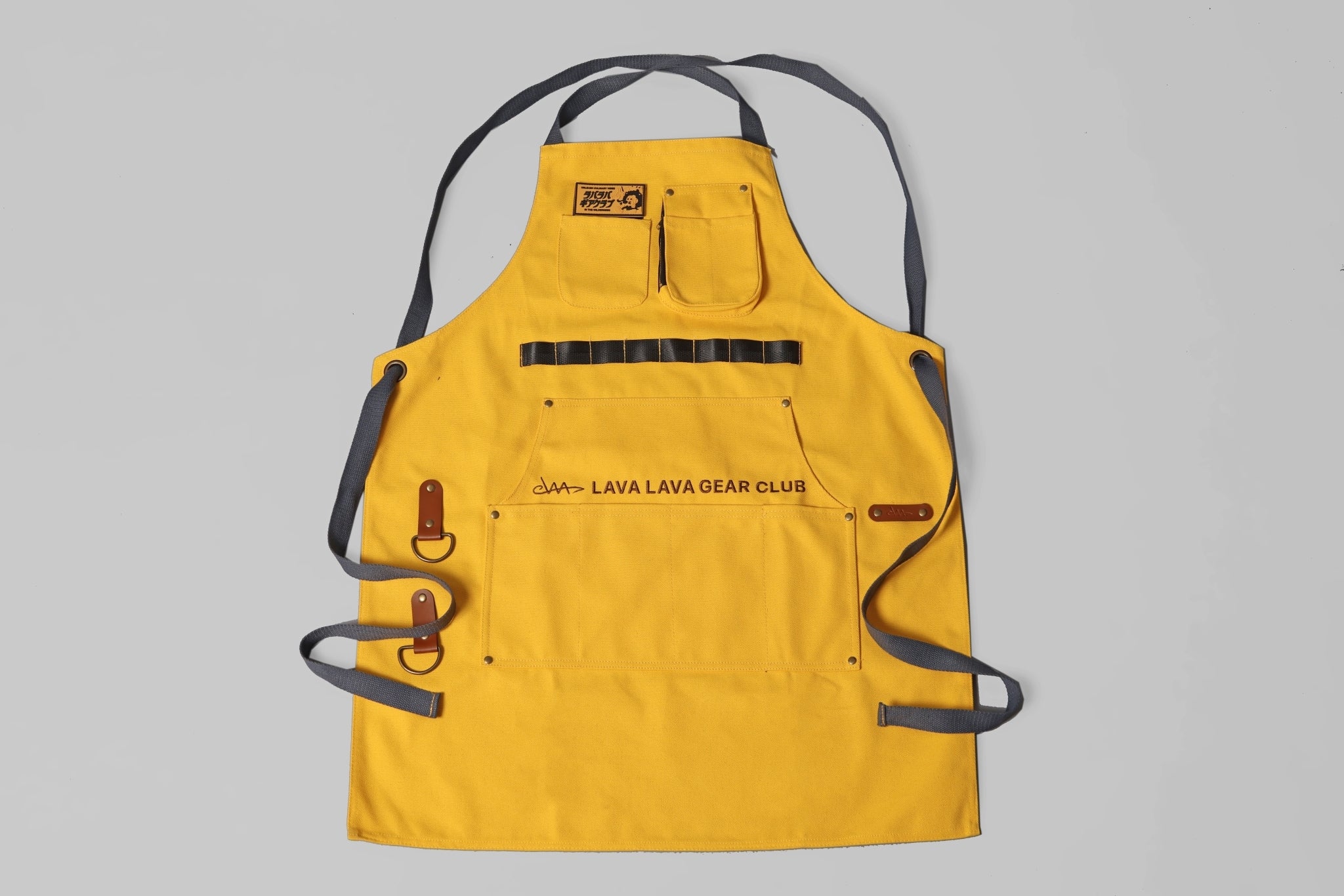 LAVA LAVA GEARCLUB COOK MAN イエロー COOK MAN 【エプロン & ラバーワッペンセット】 | LAVA LAVA